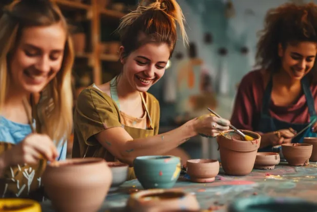 Despedida de Soltera Creativa: Una Clase de Cerámica para Relajarse y Crear Recuerdos Únicos con Amigas