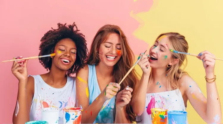 Despedida de Soltera Creativa: Saca Tu Artista Interior con una Sesión de Pintura, Música y Vino